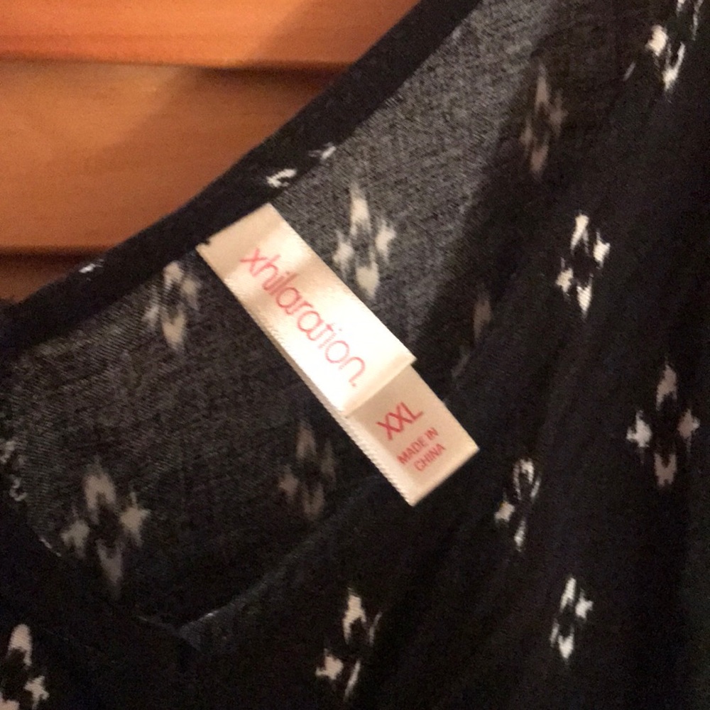 Xhiliration Black Patterned Jumper! - image 4